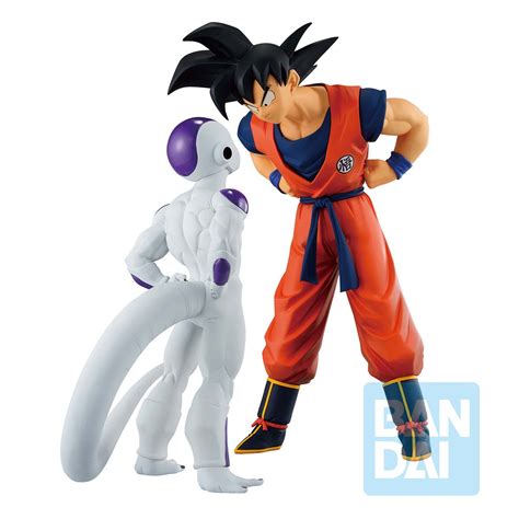 Dragon Ball Z Son Goku and Frieza Ball Battle on Planet Namek Ichibansho Statue