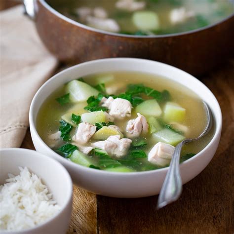 Tinola (Filipino Ginger-Garlic Chicken Soup) Recipe - EatingWell