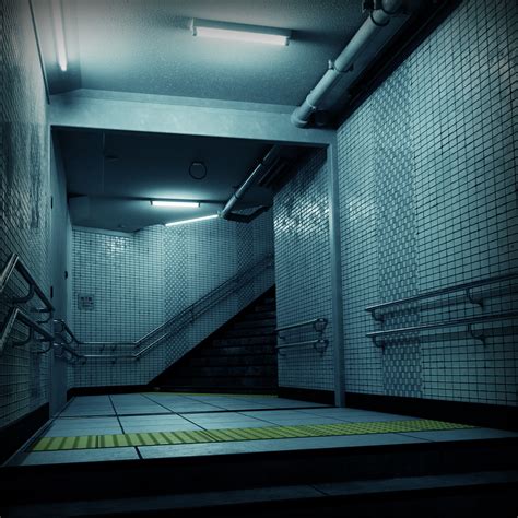 ArtStation - Grimey Metro made with Blender Guru