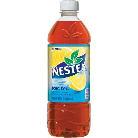 Nestea Lemon Iced Tea, 16.9 fl oz, 24 pack - Walmart.com