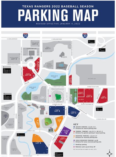 New Globe Life Park Map