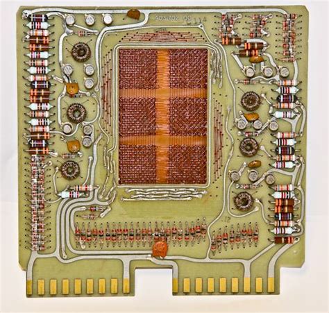 Magnetic-core memory was the predominant form of random-access computer ...