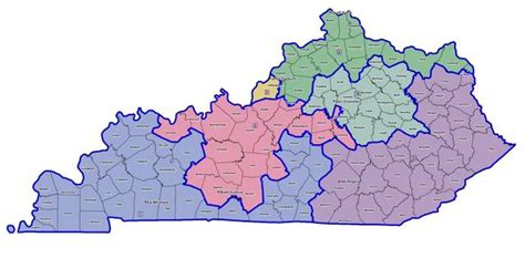 Kentucky Congressional District Map - Living Room Design 2020