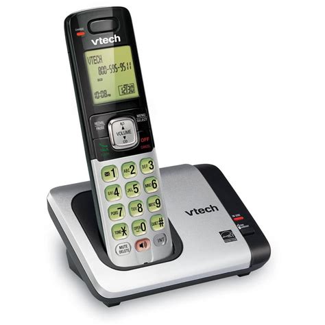 VTech CS6719 Cordless Phone System with Call Waiting, Caller ID - Black ...