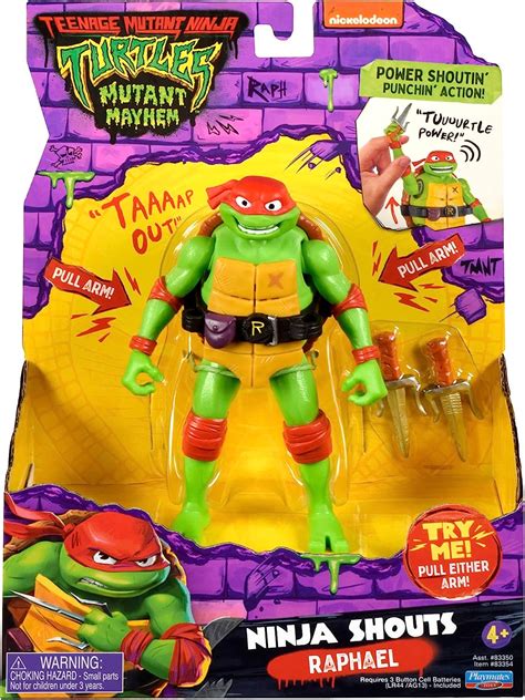 Playmates Teenage Mutant Ninja Turtles Mutant Mayhem toys Visual Guide