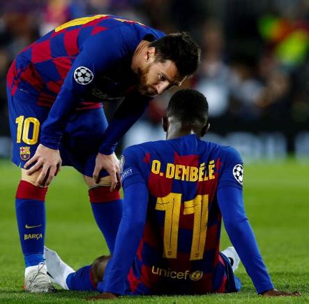 Ousmane Dembele has suffered an injury setback – Kerosi Blog