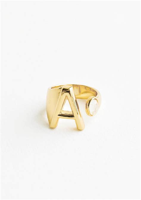 Gem Initial Ring