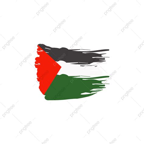 Palestine Flag Vector Hd PNG Images, Flag Palestine, Palestine, National, Flag PNG Image For ...