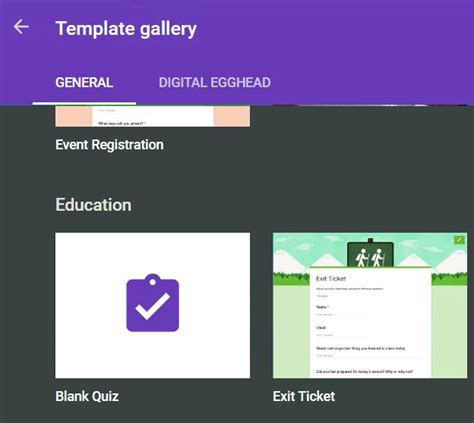 Creating Quizzes With Google Forms - Digital Egghead