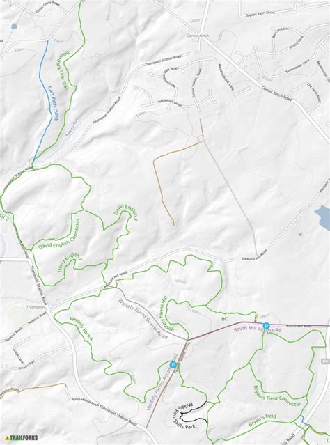 White Clay Creek State Park Trail Map - Printable Map