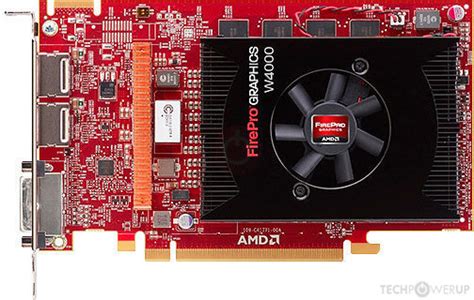 AMD FirePro W4000 Specs | TechPowerUp GPU Database