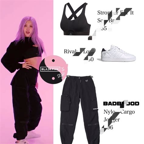 (PO) Blackpink Rosé/Rose "How You Like That" Dance Practice Full Outfit | anh apparel, Hobbies ...