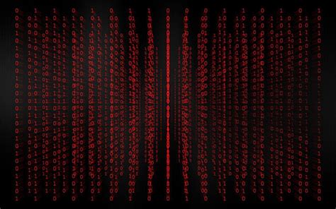 Red Binary Code Wallpapers - Top Free Red Binary Code Backgrounds - WallpaperAccess