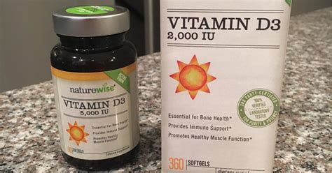 NatureWise Vitamin D3 360-Count Only $7 Shipped on Amazon | One Year Supply