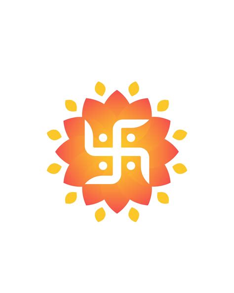 hindu swastika vector art 2929336 Vector Art at Vecteezy