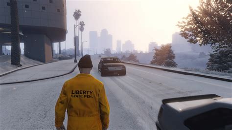 GTA Online snow has arrived for the holidays | GamesRadar+