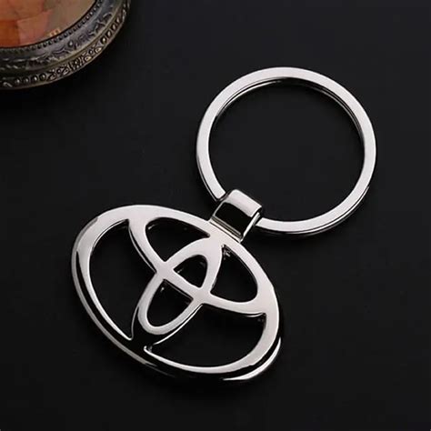 Toyota Keychain Car Logo Key Chain Toyota Keyrings for Keys Toyota Avensis Accessories Five ...