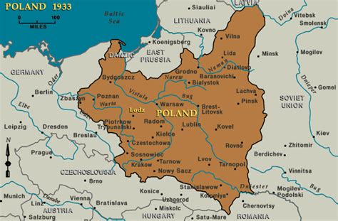 Interwar Maps of Poland (1918-1939)