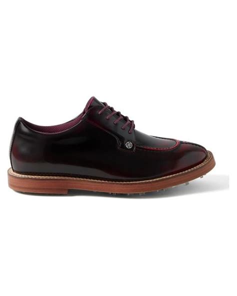 G/FORE Leather Golf Shoes in Black for Men | Lyst