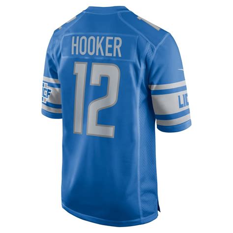 Hendon Hooker Detroit Lions Nike 2023 NFL Draft Pick Game Jersey - Blue