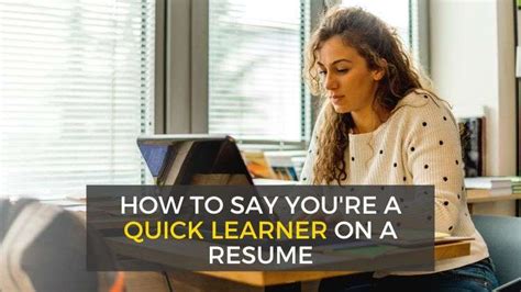 Don’t Say You’re a Quick Learner on Your Resume – Career Sidekick