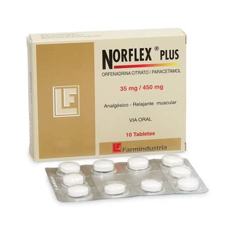 Norflex Plus 450mg Tabletas