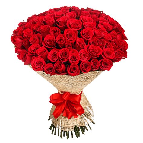 Buy Red Roses - Bouquet of 50 premium red roses - Black Tulip Flowers