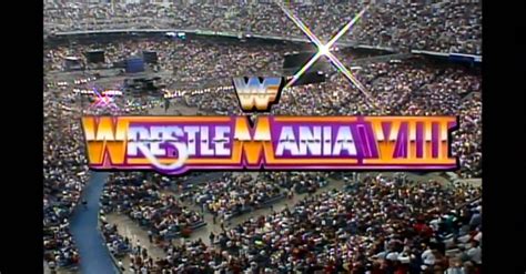 Throwback Thursday: WWF WrestleMania VIII (26 Years Ago Today!), As ...