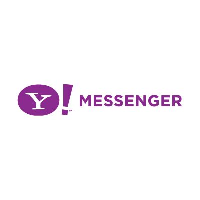 Yahoo Messenger vector logo - Yahoo Messenger logo vector free download