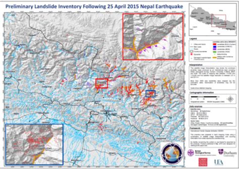 Nepal Earthquake Support | Land Imaging Report Site