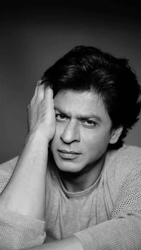 Shahrukh Khan, black and white, black, white, actor, bollwood, HD phone wallpaper | Peakpx