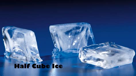 8 Different Types Of Ice Cubes With Images