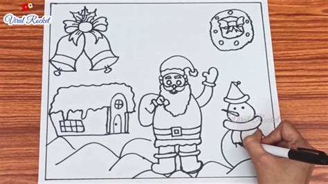 Santa Claus Drawing Images