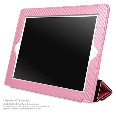 iPad (2nd Gen 2011) Smart Case - Satin Pink (Synthetic Leather Cases ...