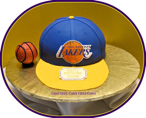 LA Lakers Basketball Birthday Cake | Graceful Cake Creations | Flickr