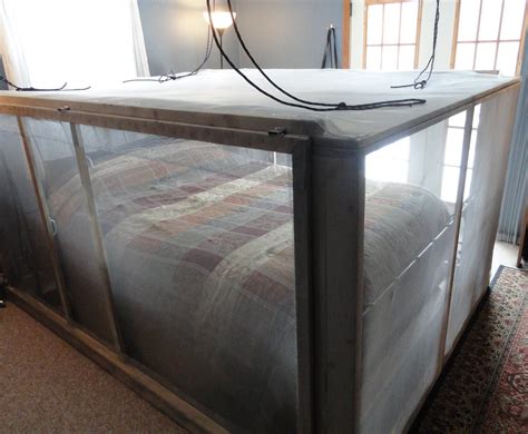 Sleep Inside A Faraday Cage | Diy bed, Cage, Survival