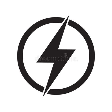 Lightning, electric power vector logo design element. Energy and ...