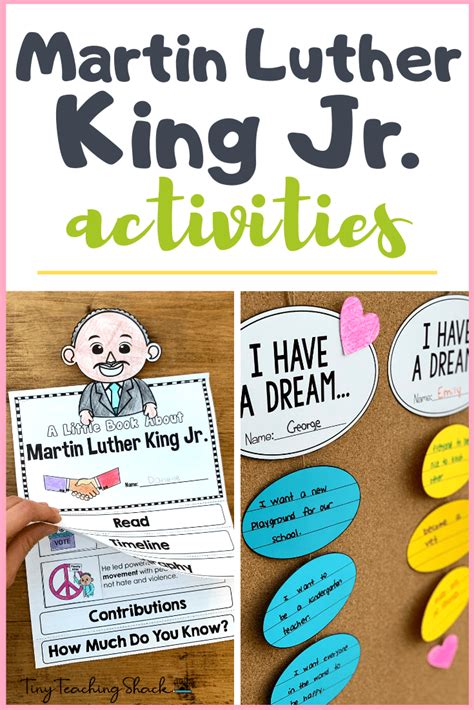 Martin Luther King Day Activities - Tiny Teaching Shack