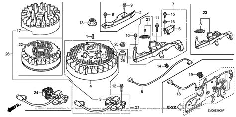 Honda Engines GCV160 A2R ENGINE, JPN, VIN# GJAE-1000001 TO GJAE- 9999999 Parts Diagram for ...