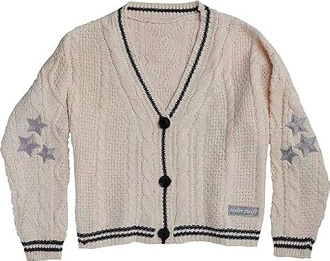 Taylor Swift Same Sweater, Folklore Knitted Cardigan Sweater Taylor Swift Cardigan: Amazon.ca ...