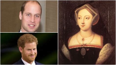 How Prince William and Prince Harry descend from Mary Boleyn - The Anne ...