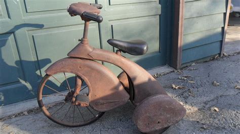 Antique 1930's Sky KIng Tricycle Very Rare Streamline Tricycle ...