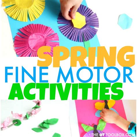 Spring Fine Motor Activities - The OT Toolbox