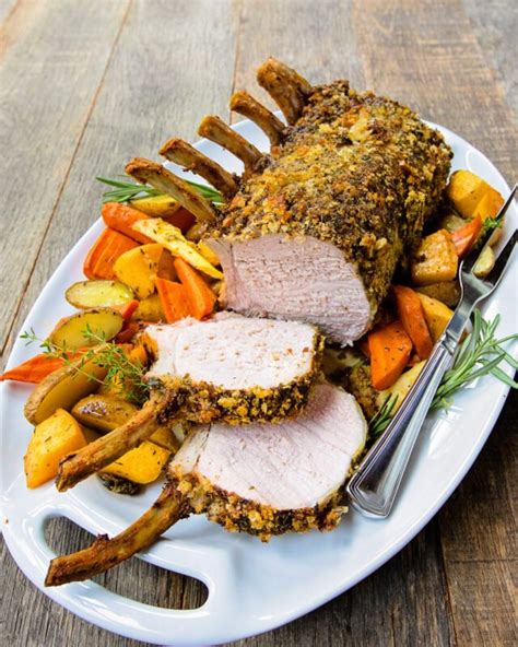 Herb Crusted Pork Rib Roast | Blue Jean Chef - Meredith Laurence