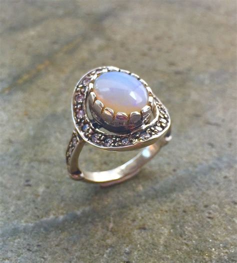 Opal Ring Natural Opal Ring Australian Opal Natural Opal - Etsy