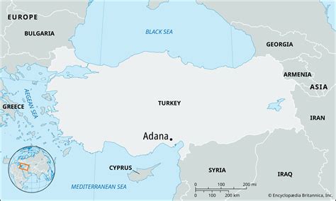 Adana | Turkey, Map, Population, & History | Britannica