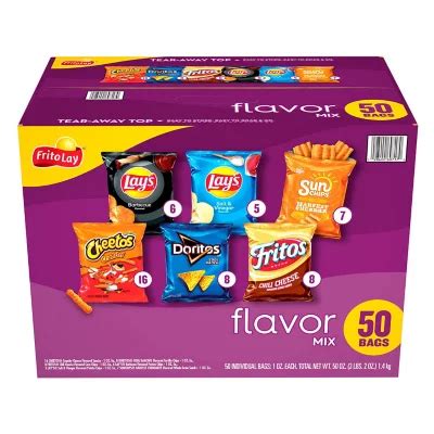 Frito-Lay Flavor Mix Variety Pack Chips, 50 pk. - Sam's Club