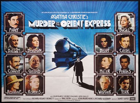 MURDER ON THE ORIENT EXPRESS UK Quad poster | Picture Palace Movie Posters