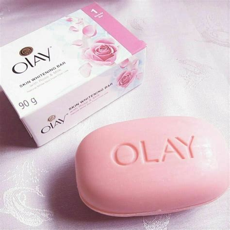 Olay Skin Soap Bar Face and Body Wash Whitening and Exfoliating with ...