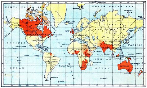 British empire in 1904